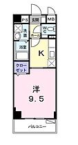 兵庫県神戸市西区宮下1丁目（賃貸マンション1K・3階・32.62㎡） その2