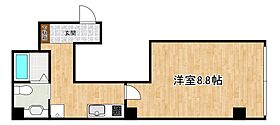 兵庫県神戸市東灘区甲南町3丁目（賃貸マンション1K・2階・26.22㎡） その2