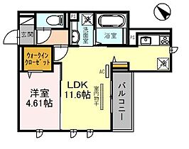 兵庫県姫路市安田4丁目（賃貸アパート1LDK・2階・40.56㎡） その2