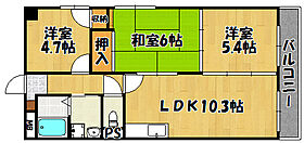 兵庫県明石市松の内1丁目（賃貸マンション3LDK・2階・56.70㎡） その2