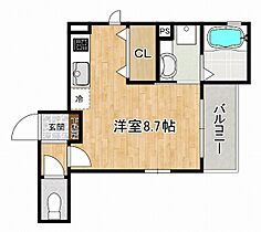 兵庫県神戸市東灘区本山北町3丁目（賃貸アパート1R・2階・25.93㎡） その2