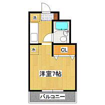 ヴィラ・ミナミII 401 ｜ 茨城県つくば市春日3丁目（賃貸マンション1K・4階・23.10㎡） その2