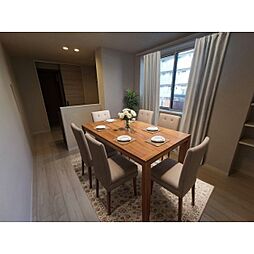 belleville 201 2階1LDKのリビング/ダイニング