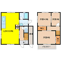 中津戸建  ｜ 兵庫県加古川市加古川町中津584-37（賃貸一戸建3LDK・2階・63.99㎡） その2