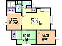 間取図画像 3LDK