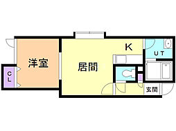 ユカタンコート 1階