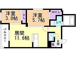 札幌市営東西線 南郷13丁目駅 徒歩6分