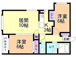 ノヴァ白石ーII 4階/-
