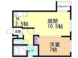 ノヴァ白石ーII 4階