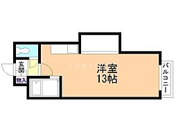 ネオスマイル21 ワンルームの間取図画像