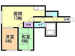 アーバン北郷 2階