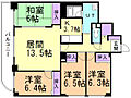ロイヤルシティ菊水元町6階8.6万円