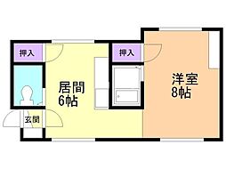 南郷ケ丘ハイツA 2階
