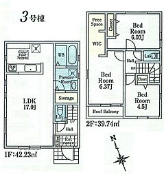 瑞穂町箱根ヶ崎東松原　新築戸建全3棟