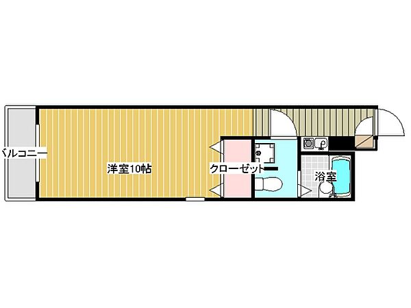 アルカイック六甲 101｜兵庫県神戸市灘区友田町2丁目(賃貸マンション1K・1階・27.00㎡)の写真 その2