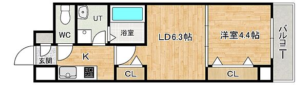 ラパン　すみよし 413｜兵庫県神戸市東灘区住吉宮町7丁目(賃貸マンション2K・4階・35.44㎡)の写真 その2