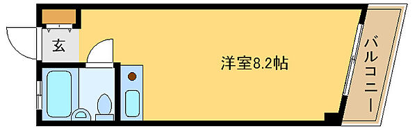 コンフォートリブ 203｜兵庫県神戸市垂水区千鳥が丘3丁目(賃貸マンション1R・3階・18.00㎡)の写真 その2
