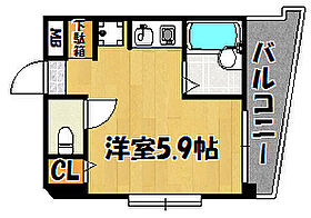 サンエキューズII 1001 ｜ 兵庫県明石市野々上3丁目（賃貸マンション1R・10階・20.68㎡） その2