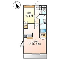 グレーシアモリカワ 205 ｜ 兵庫県加古川市尾上町今福（賃貸アパート1LDK・2階・41.32㎡） その2