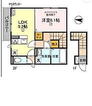 コリーナ　ヴィルトゥ 101 ｜ 兵庫県神戸市垂水区名谷町（賃貸アパート1LDK・1階・36.56㎡） その2