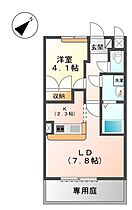 エトワールシャトー 111 ｜ 兵庫県加古川市加古川町美乃利（賃貸マンション1LDK・1階・33.06㎡） その2