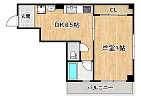 田中マンション 301 ｜ 兵庫県神戸市東灘区岡本2丁目（賃貸マンション1DK・3階・30.00㎡） その2