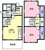 コロニアルヒルズオーク1 103 ｜ 兵庫県明石市大久保町松陰（賃貸テラスハウス2LDK・1階・58.17㎡） その2