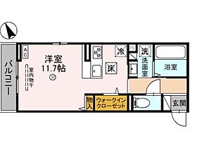 Ｄ－ＰＬＡＣＥ神田町 202 ｜ 兵庫県姫路市神田町4丁目（賃貸アパート1R・2階・33.54㎡） その2