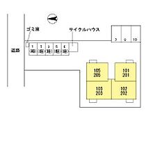 コッコロ 203 ｜ 兵庫県姫路市大津区勘兵衛町2丁目（賃貸アパート1LDK・2階・34.70㎡） その16