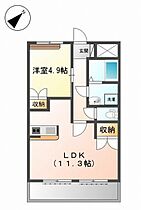 フェリシデーデ 101 ｜ 兵庫県加古川市野口町坂元北2丁目（賃貸マンション1LDK・1階・41.04㎡） その2