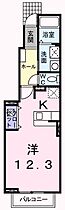 アンジェリカII 103 ｜ 兵庫県姫路市大津区勘兵衛町1丁目（賃貸アパート1K・1階・32.90㎡） その2