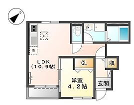 サニーテラス粟津 101 ｜ 兵庫県加古川市加古川町粟津（賃貸アパート1LDK・1階・37.07㎡） その2