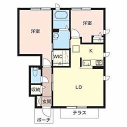 シャーメゾン上野田A棟 1階