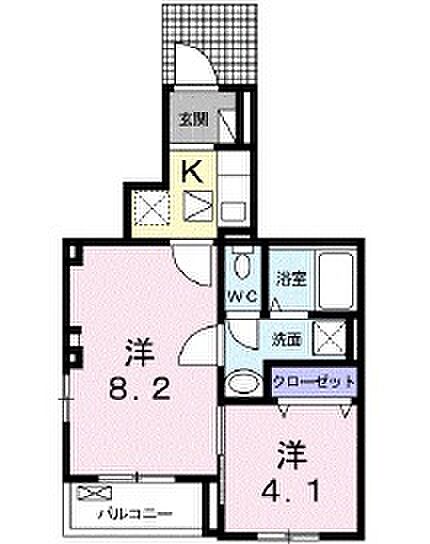 兵庫県姫路市北条(賃貸アパート1SK・1階・35.23㎡)の写真 その2