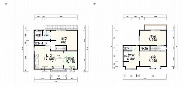 兵庫県加古川市別府町西脇(賃貸一戸建5LDK・1階・81.15㎡)の写真 その2