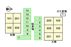 兵庫県揖保郡太子町太田（賃貸アパート1LDK・1階・40.02㎡） その16