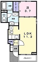 兵庫県姫路市網干区北新在家（賃貸アパート1LDK・1階・37.13㎡） その2