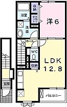 兵庫県加西市北条町古坂（賃貸アパート1LDK・2階・49.13㎡） その2