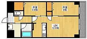 兵庫県明石市樽屋町（賃貸マンション2LDK・2階・54.32㎡） その2