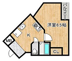 兵庫県神戸市灘区城内通5丁目（賃貸マンション1K・10階・23.83㎡） その2