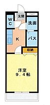 兵庫県姫路市飾磨区加茂東（賃貸アパート1K・2階・30.96㎡） その2