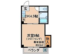 間取図画像 1DK