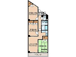 ビラ・クレール 3LDKの間取図画像