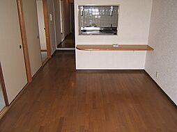 JR奈良線 黄檗駅 徒歩19分の賃貸マンション 3階3LDKのリビング/ダイニング