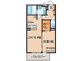 京都府京都市伏見区下鳥羽中円面田町（賃貸アパート1LDK・2階・41.53㎡） その2