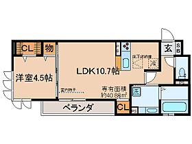 京都府京都市山科区西野野色町（賃貸アパート1LDK・1階・40.88㎡） その2