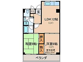 京都府京都市山科区竹鼻地蔵寺南町（賃貸マンション2LDK・3階・53.00㎡） その2