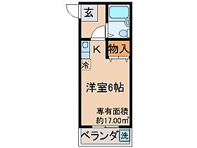 京都府京都市山科区大宅沢町（賃貸マンション1R・2階・17.00㎡） その2