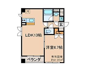 京都府京都市伏見区桃山町松平武蔵（賃貸マンション1LDK・2階・41.95㎡） その2