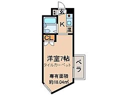 間取図画像 1K